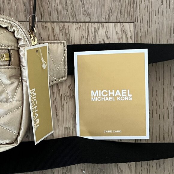 Michael Kors Chapaigne Gold Belt Bag - Picture 7 of 8